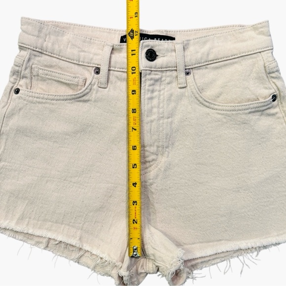 Veronica Beard Timmi High-Rise Cutoff Denim Short - Picture 8 of 11